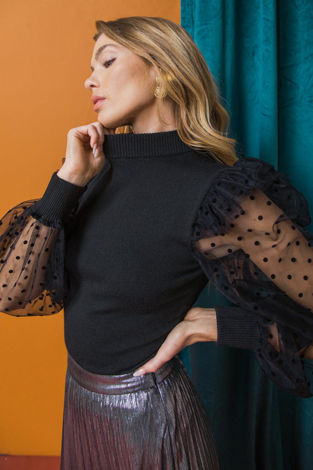 SENDING LOVE LETTERS SWEATER TOP.