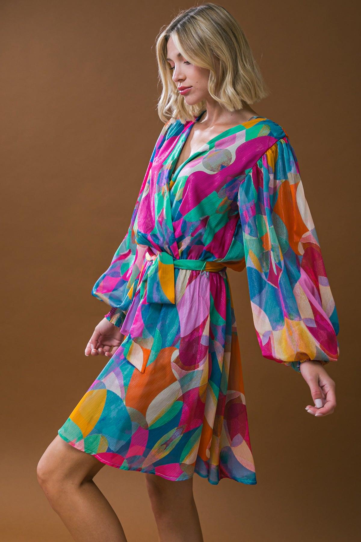 LOVE ME TONIGHT WOVEN MIDI DRESS.