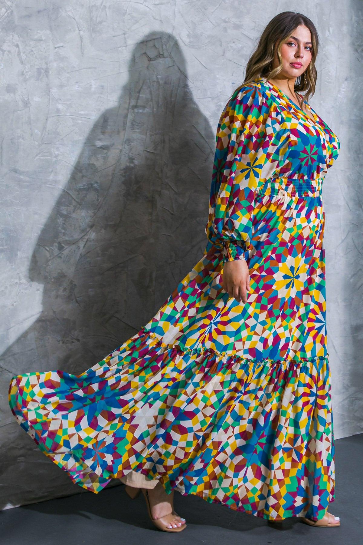 EVERYTHING I LOVE WOVEN MAXI DRESS.