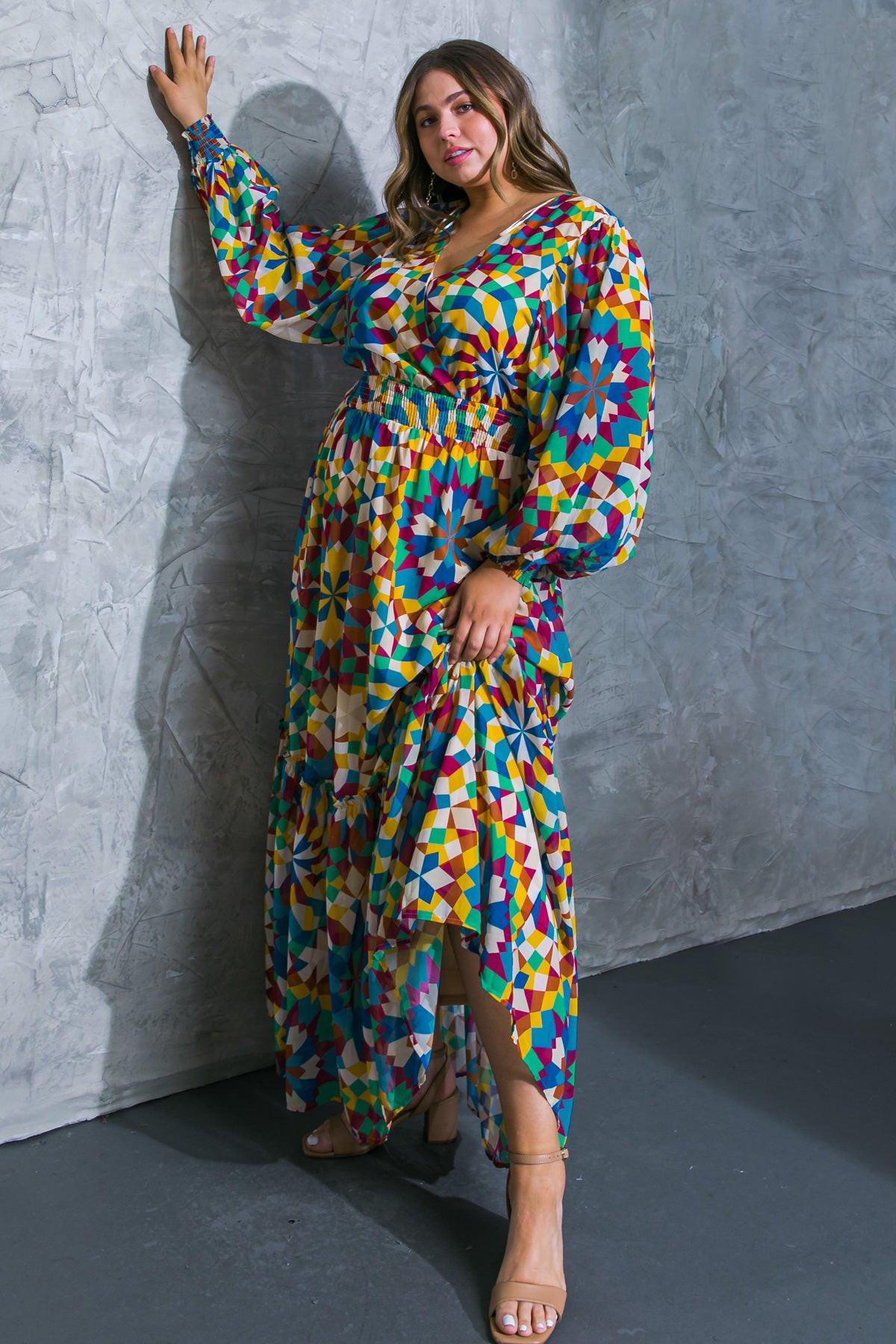 EVERYTHING I LOVE WOVEN MAXI DRESS.