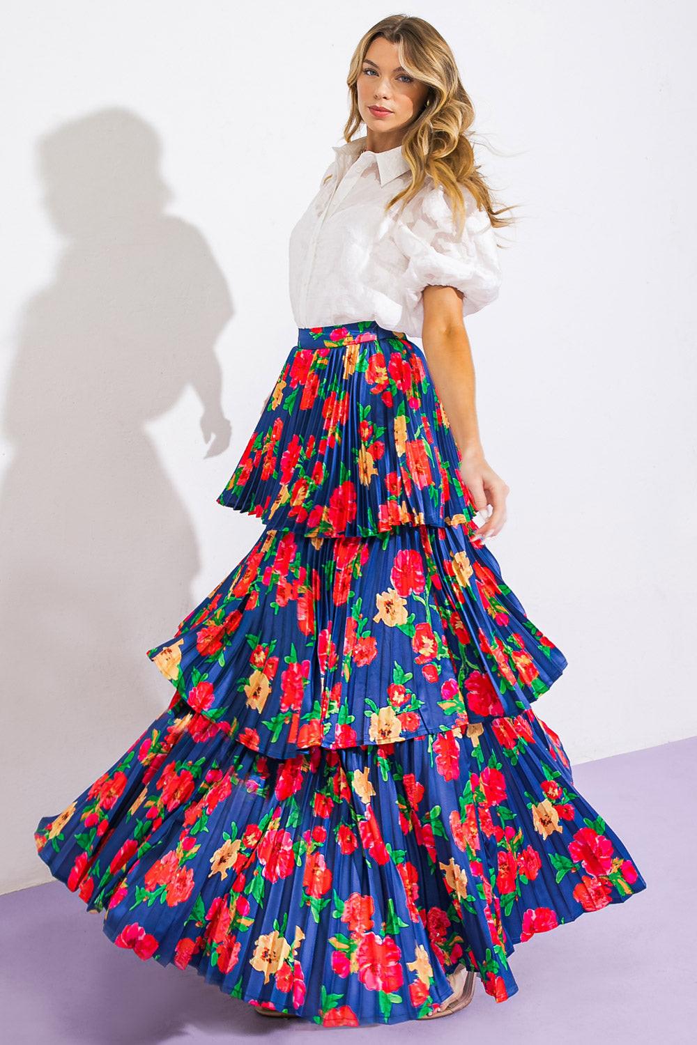 UNFORGETTABLE MUSE WOVEN SKIRT.