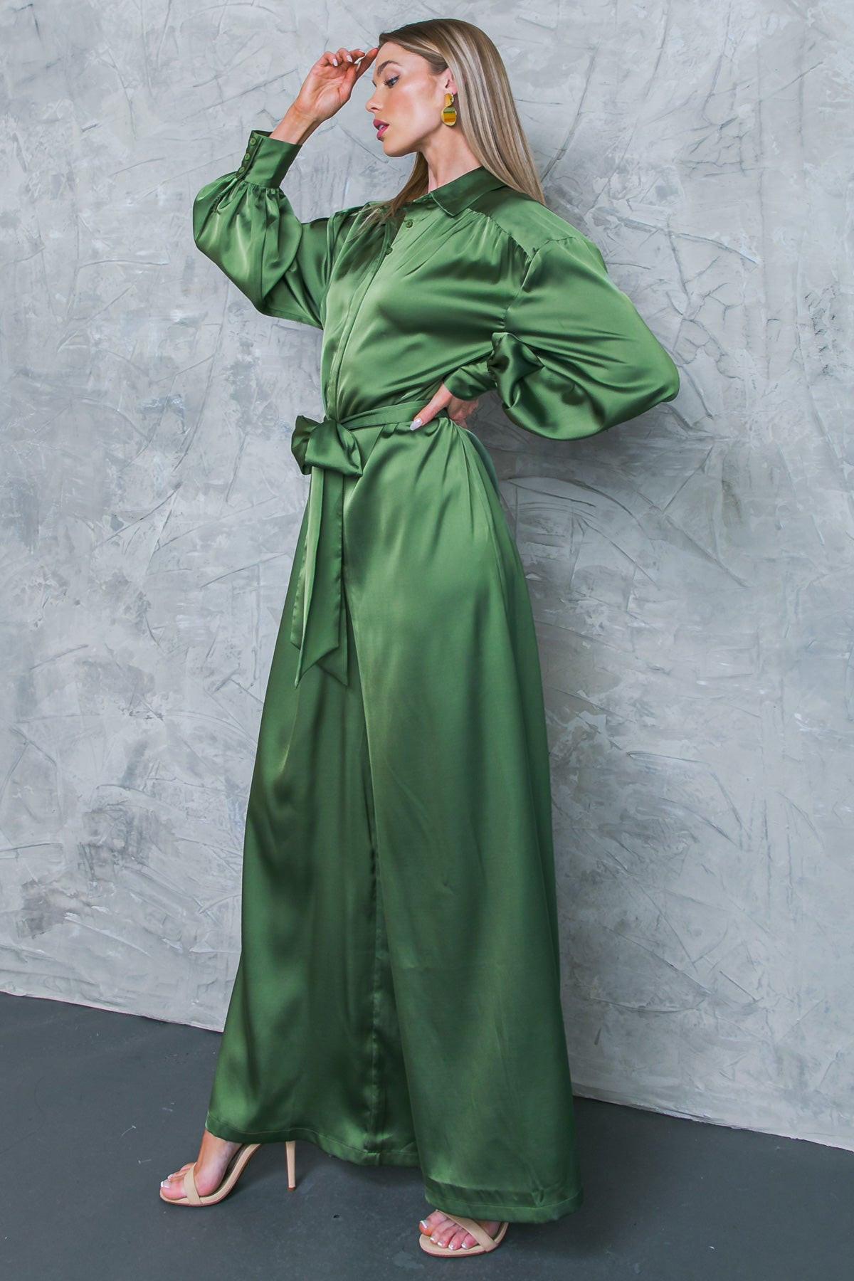 LIKE FINE ART WOVEN JUMPSUIT.