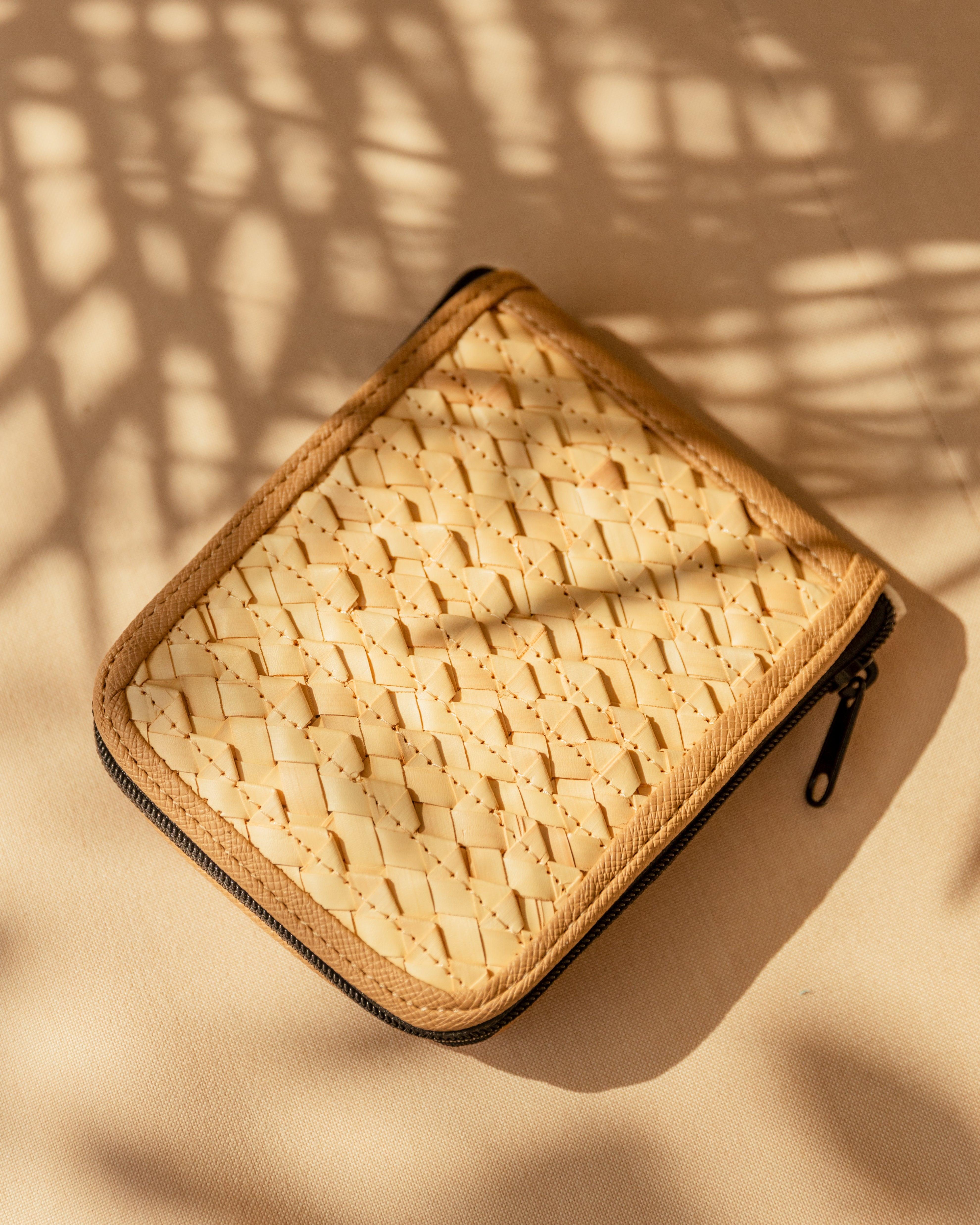 Cove Rattan & Canvas Eco Tote Bag.