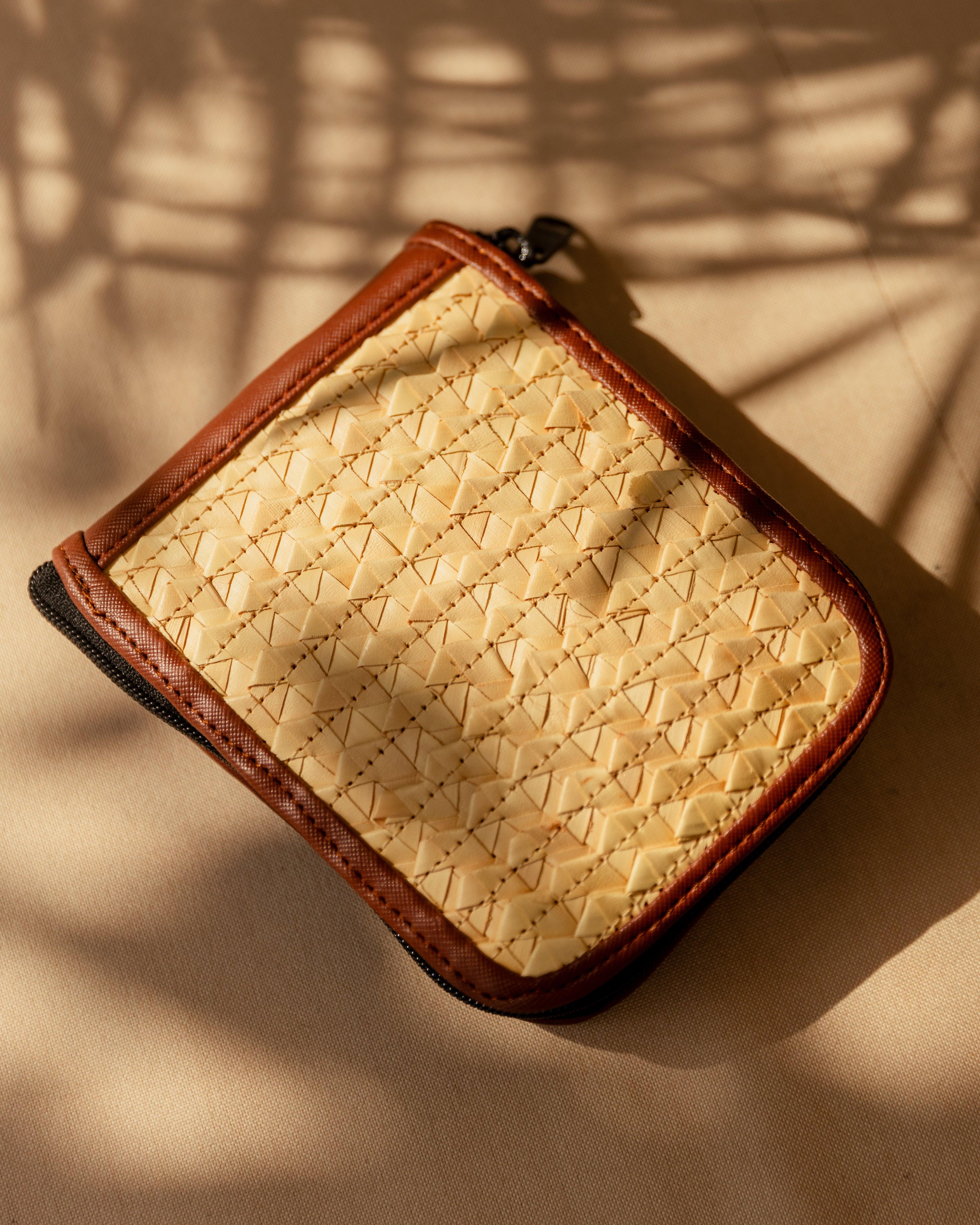 Cove Rattan & Canvas Eco Tote Bag.