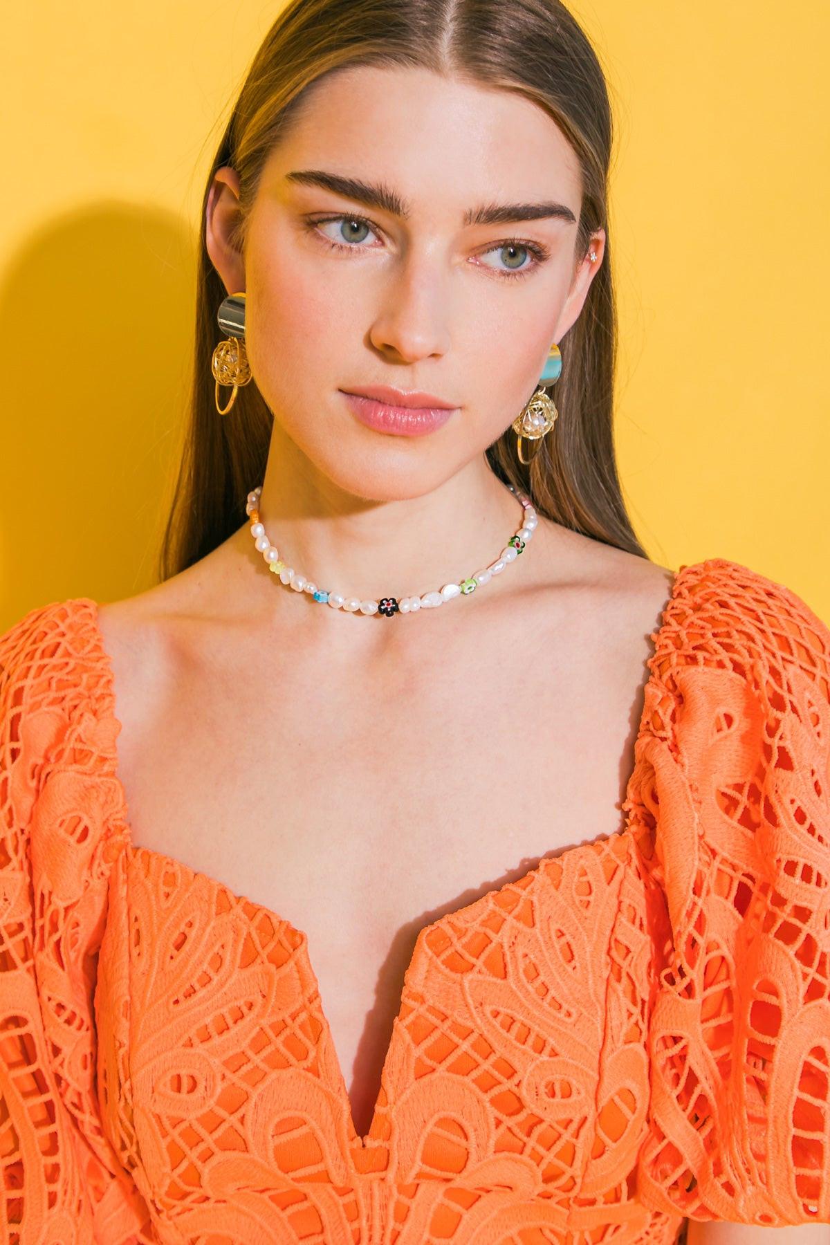 NICOLE PEARL NECKLACE.