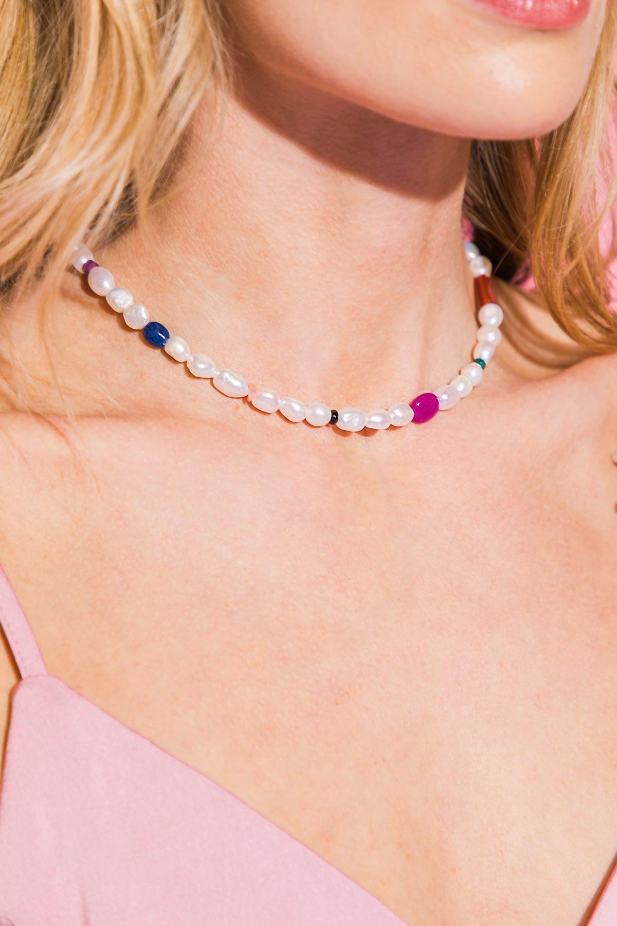 CECE PEARL NECKLACE.