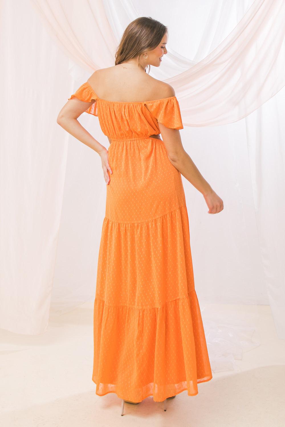 READY TO FLOURISH WOVEN MAXI DRESS - Flying Tomato - DRESSES - A.Calin
