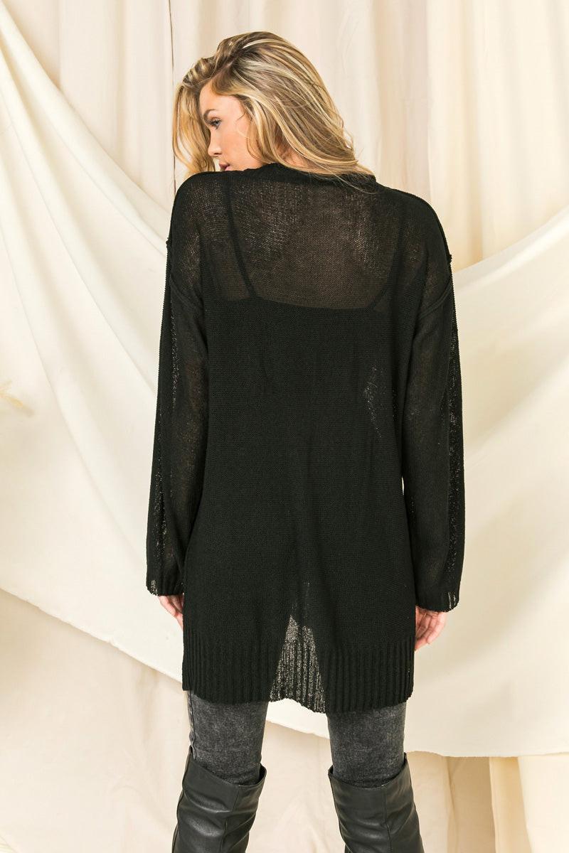 SPRING SWEATER LONG SLEEVE TOP - Flying Tomato - SWEATERS - A.Calin