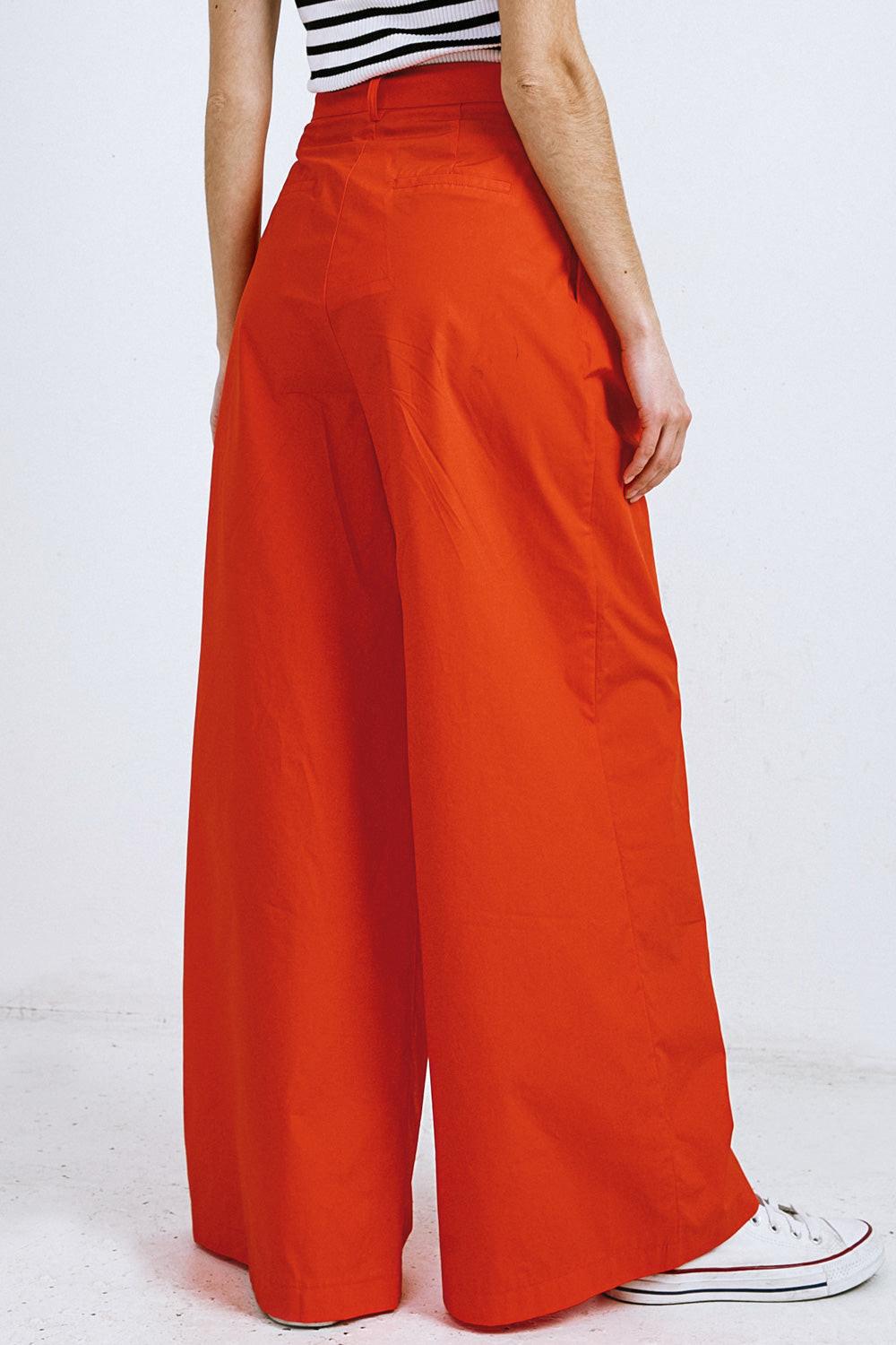 LOOK YOUR BEST POPLIN PANTS.