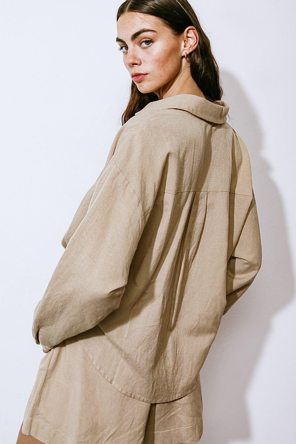 BETTER TO BE SWEET WOVEN TOP.