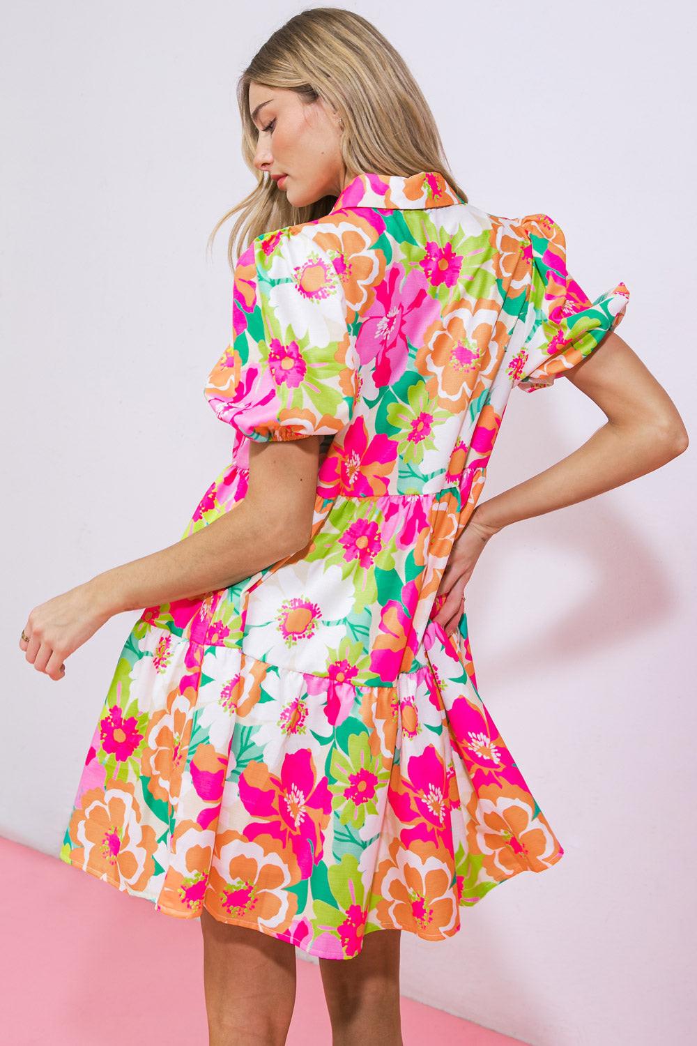 DIVINE INTUITION WOVEN MINI DRESS.