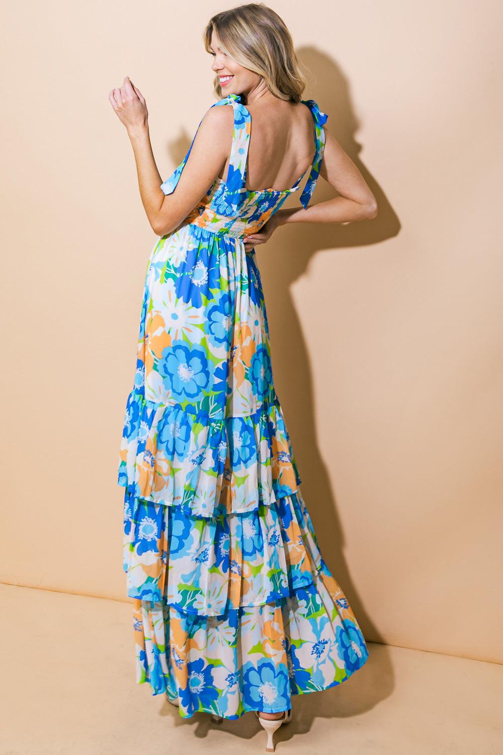 NO MATTER WHERE WOVEN MAXI DRESS.