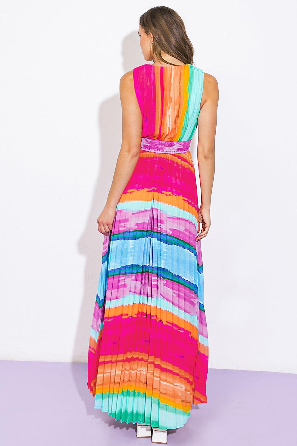 SHORE VACAYS WOVEN MAXI DRESSS.