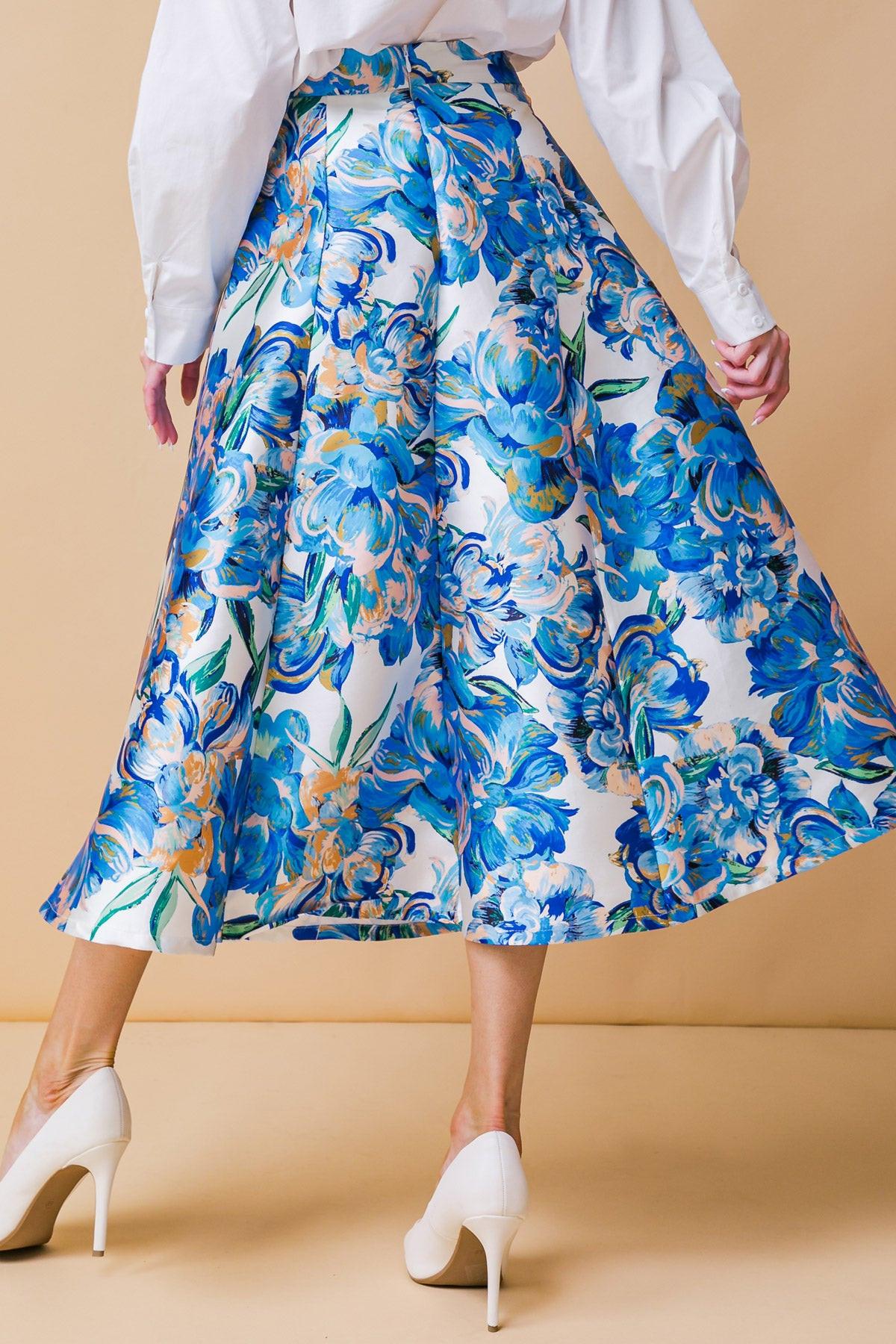 LIMITLESS RADIANCE WOVEN SKIRT.