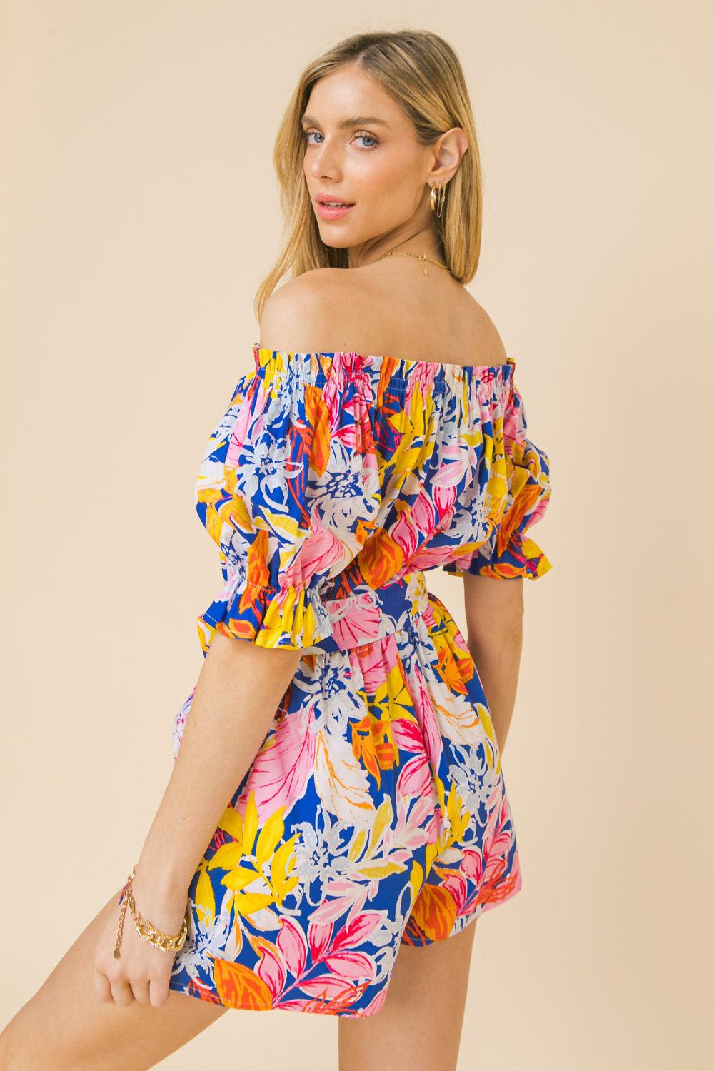 ADMIRE YOU BLOSSOM ROMPER.