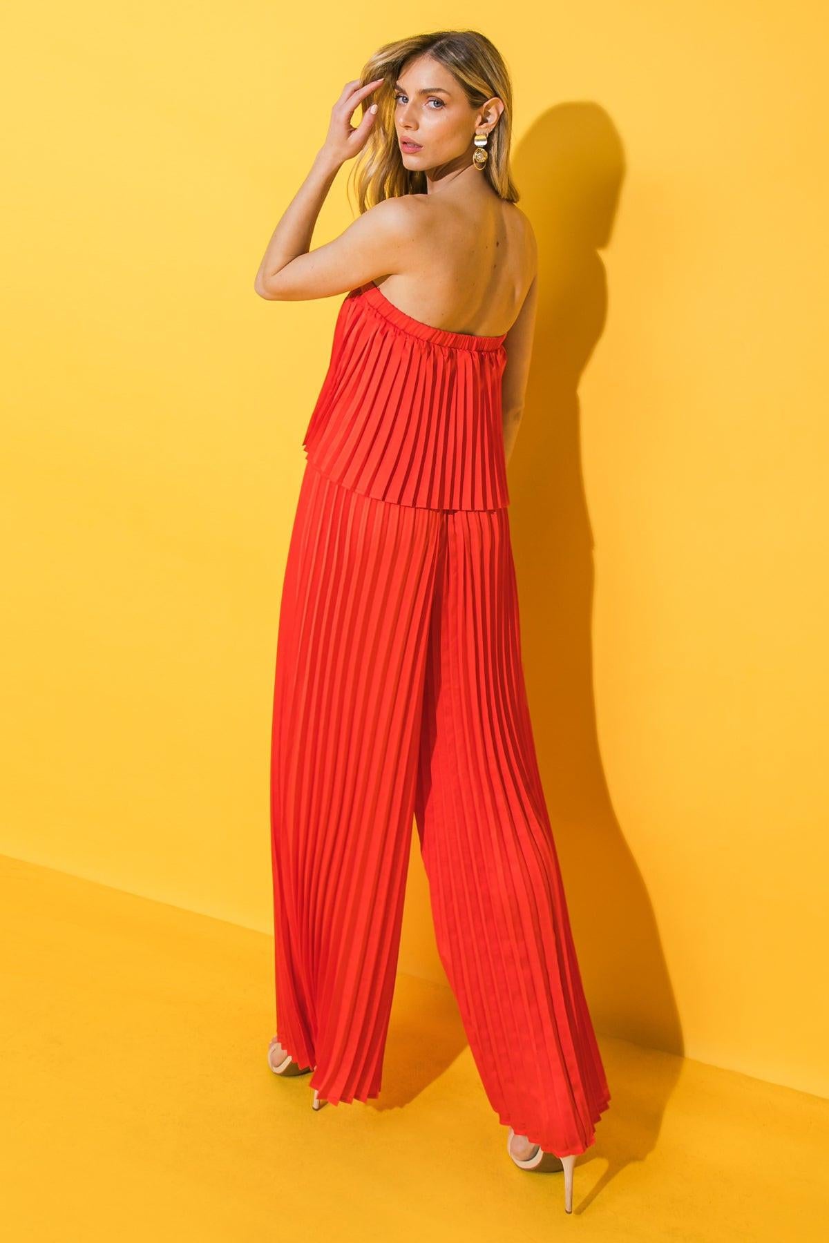 MY RED TOMATO WOVEN JUMPSUIT.
