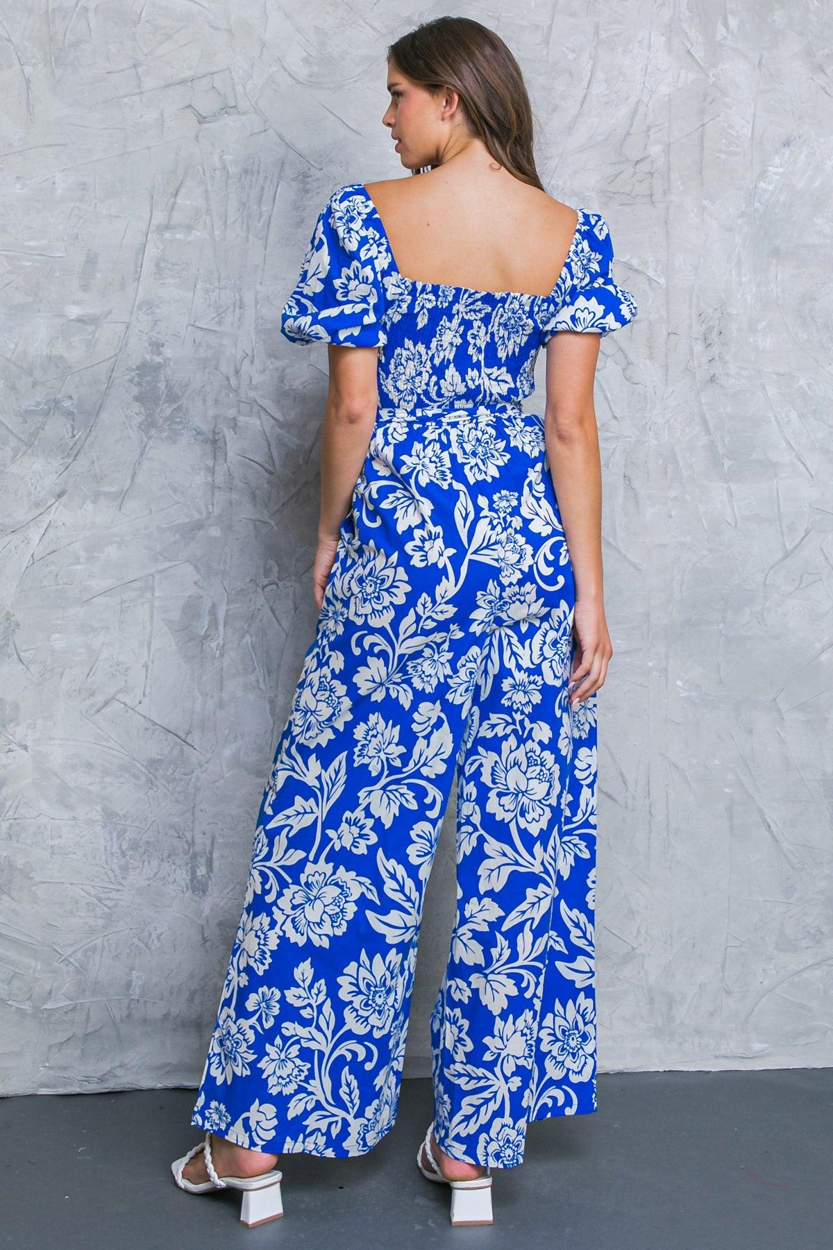 SOMEONE YOU LOVED WOVEN JUMPSUIT.