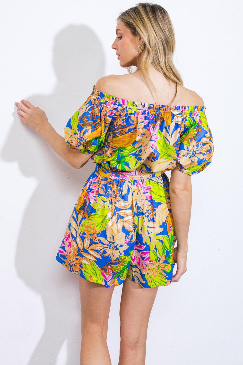 OH SO LOVELY WOVEN ROMPER.
