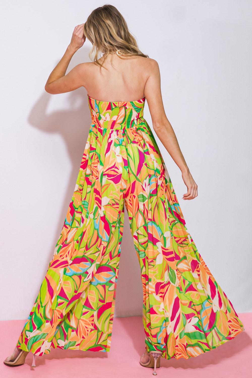 THOSE WHO WAIT WOVEN JUMPSUIT.