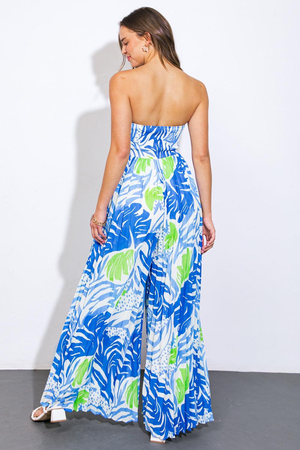 GIVE ME YOUR ATTENTION WOVEN JUMPSUIT.