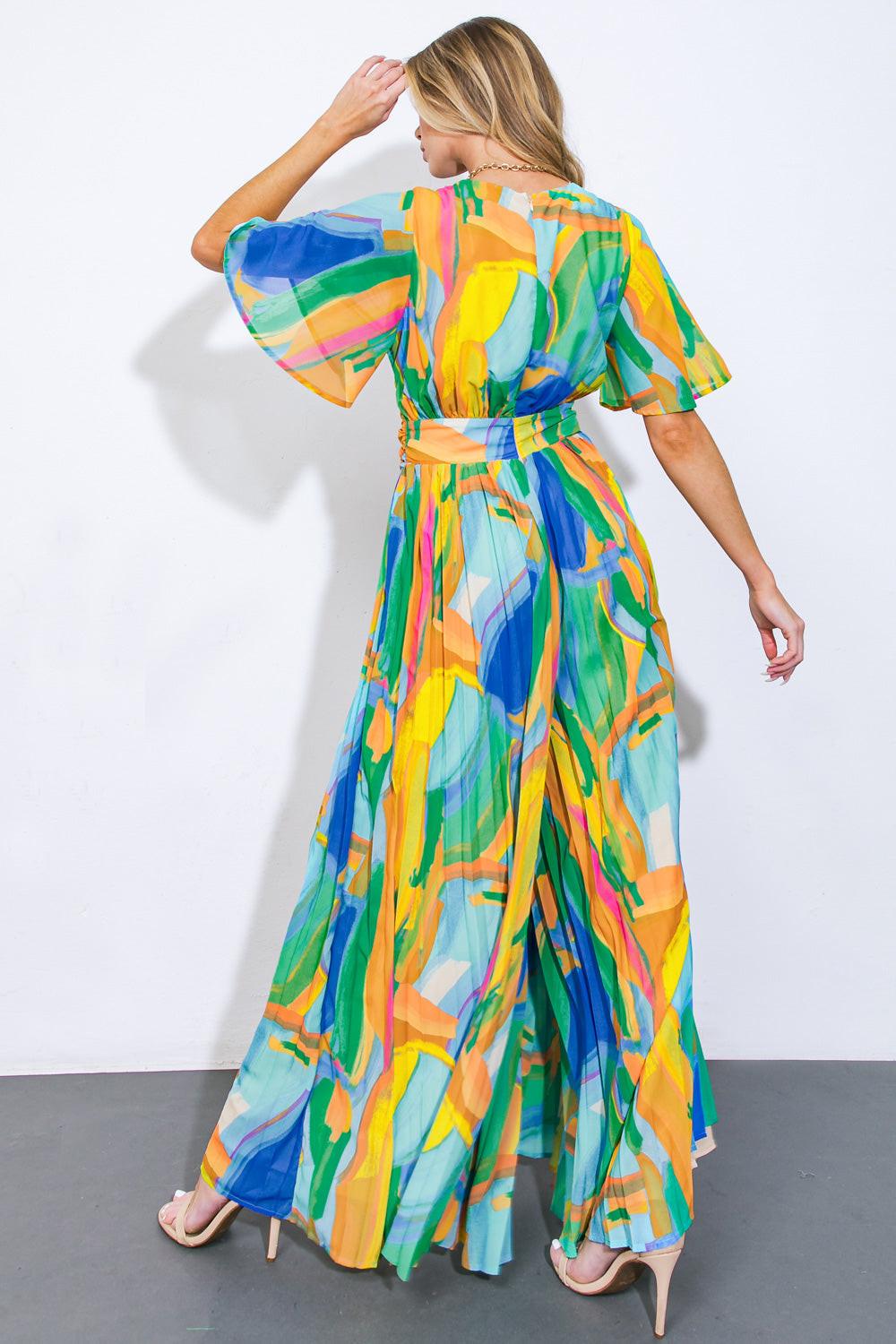 SPIRIT OF NOEL WOVEN JUMPSUIT.