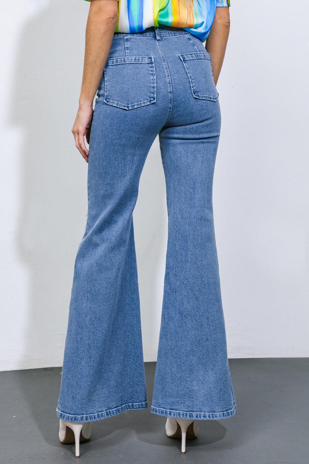 UNDER THE TUSCAN SUN DENIM PANTS.
