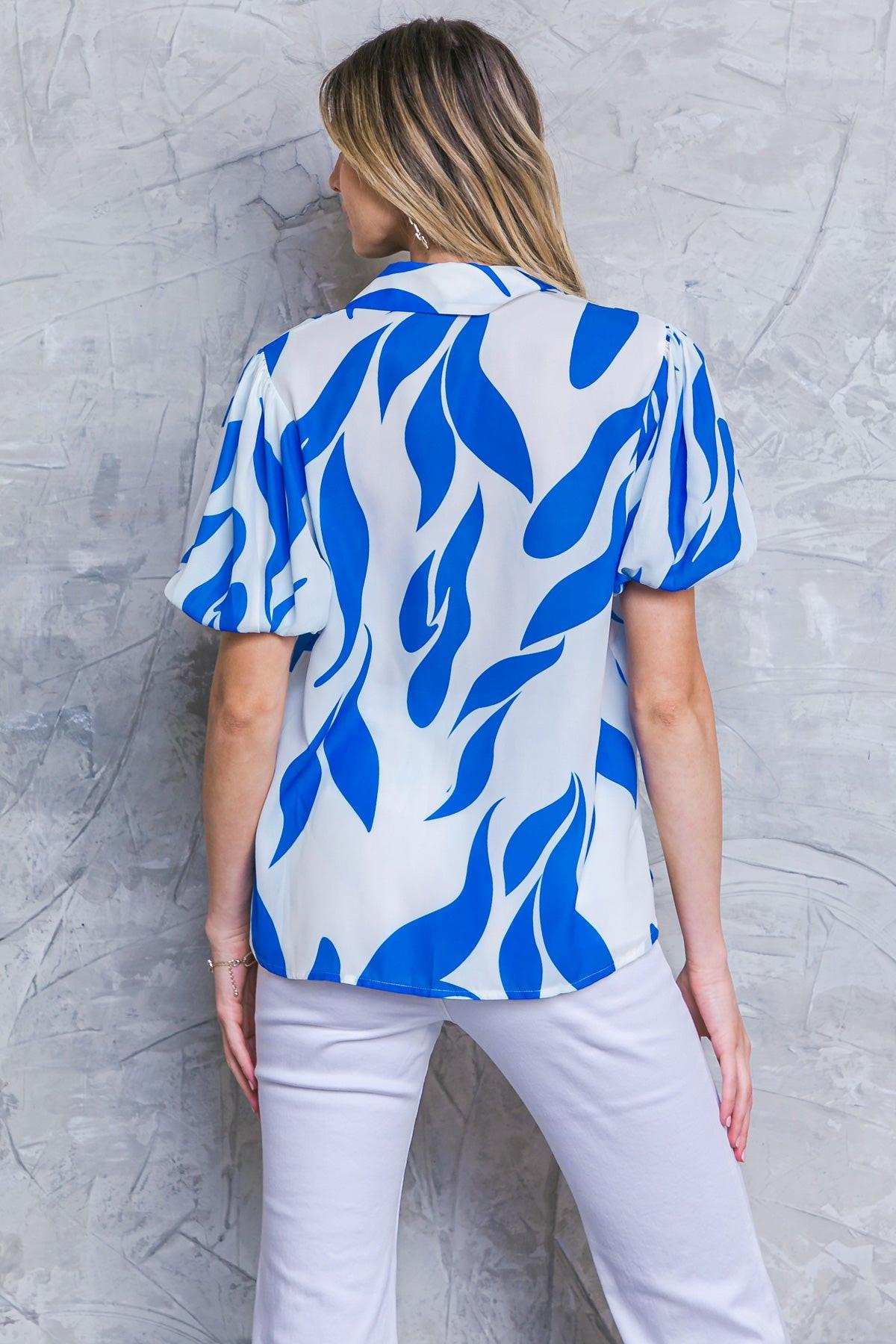MAJOR CRUSH WOVEN TOP.