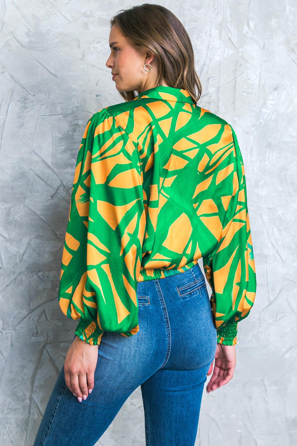 ALWAYS ABOUT YOU WOVEN TOP.