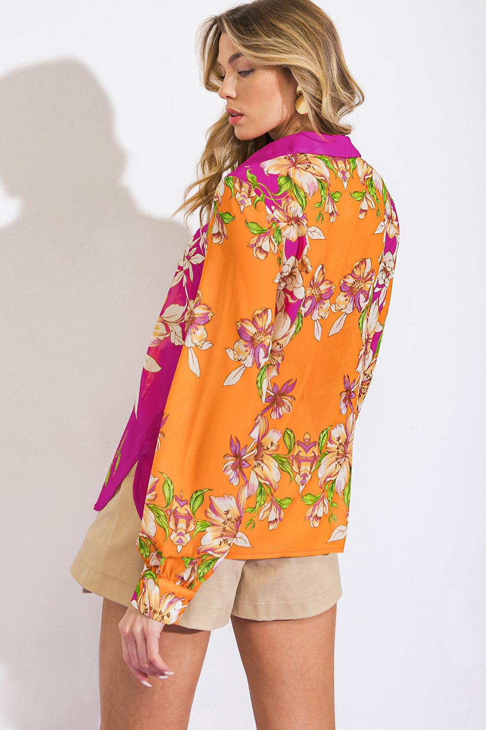 PURE AMBITION WOVEN TOP.