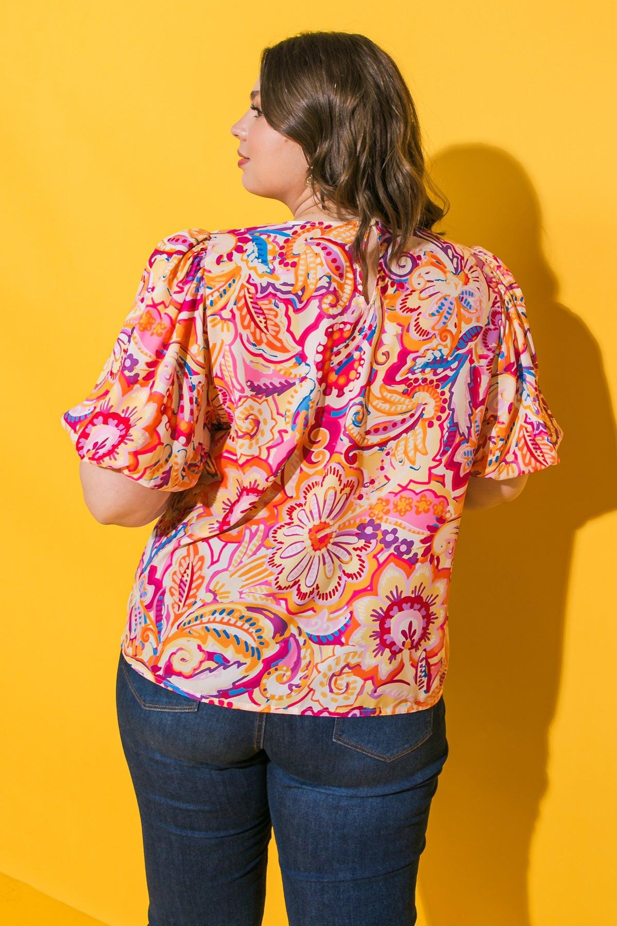 READY TO RUN WOVEN TOP.