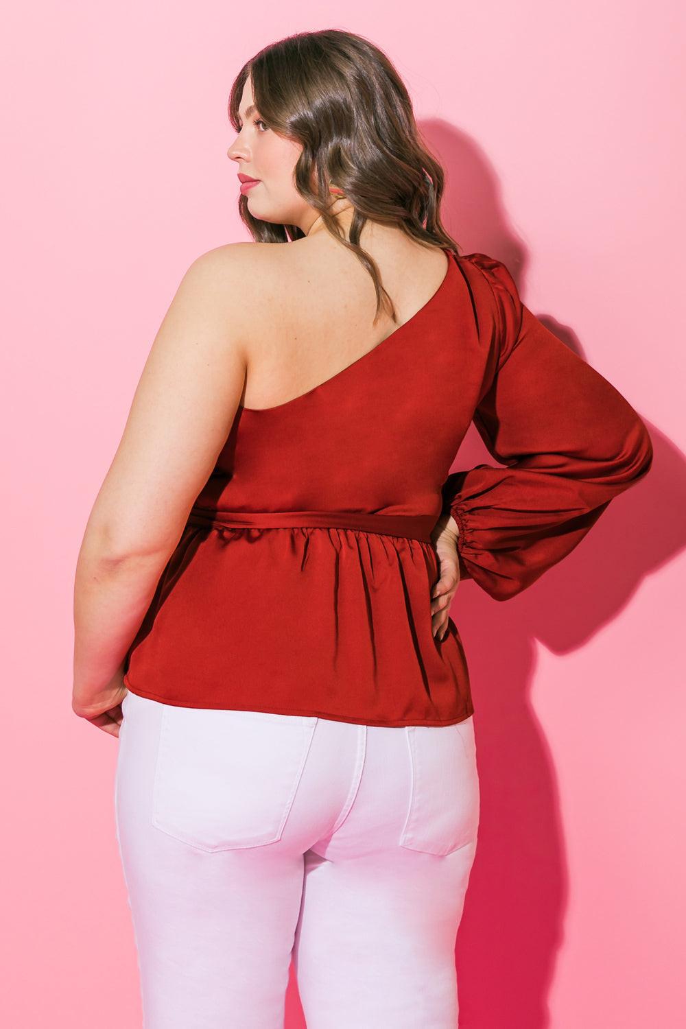 DREAMING AGAIN WOVEN TOP.