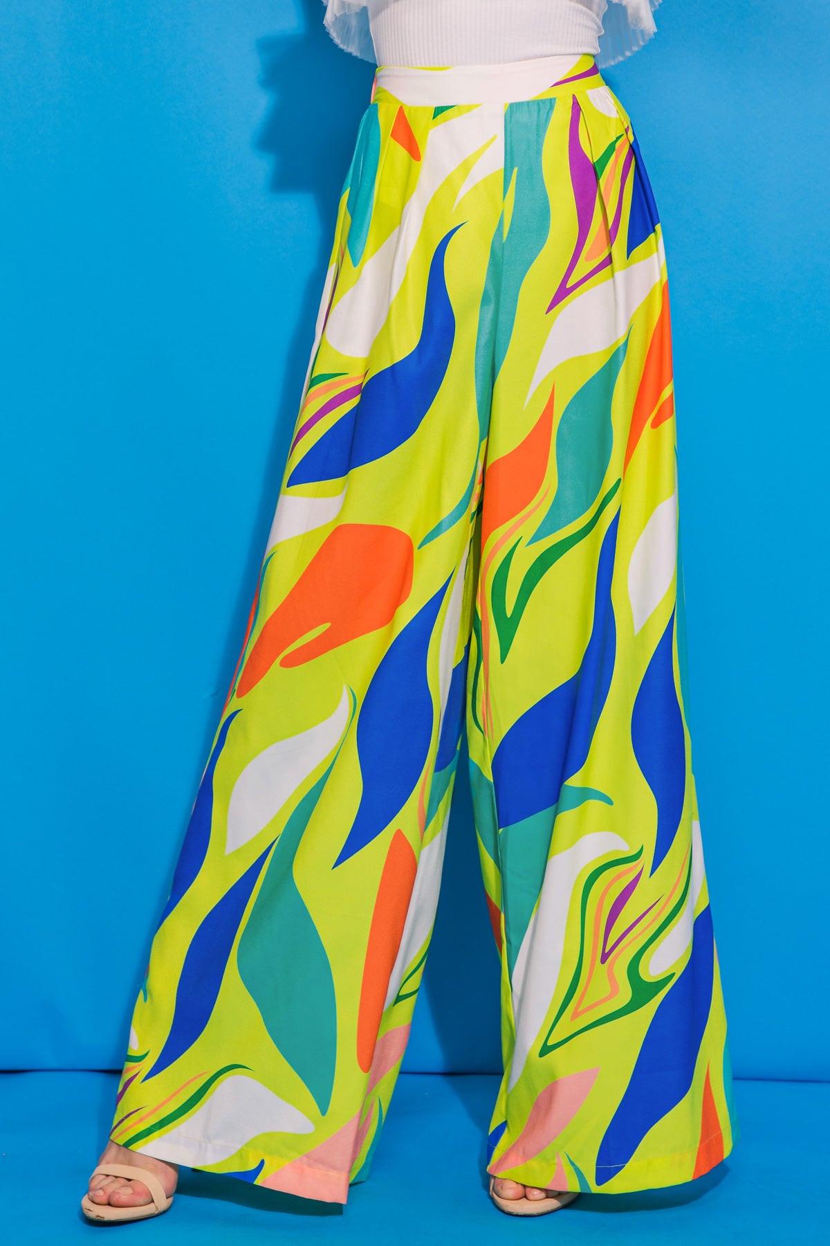 SUNSET DINNER WOVEN PANTS.