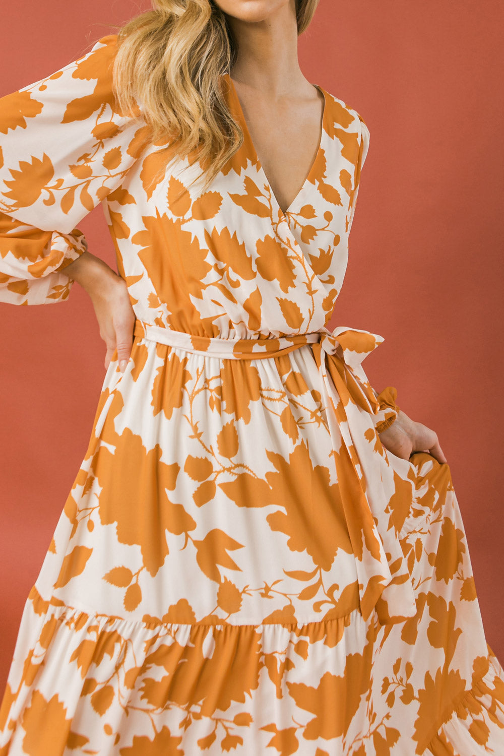 ALREADY RSVP'D WOVEN MAXI DRESS