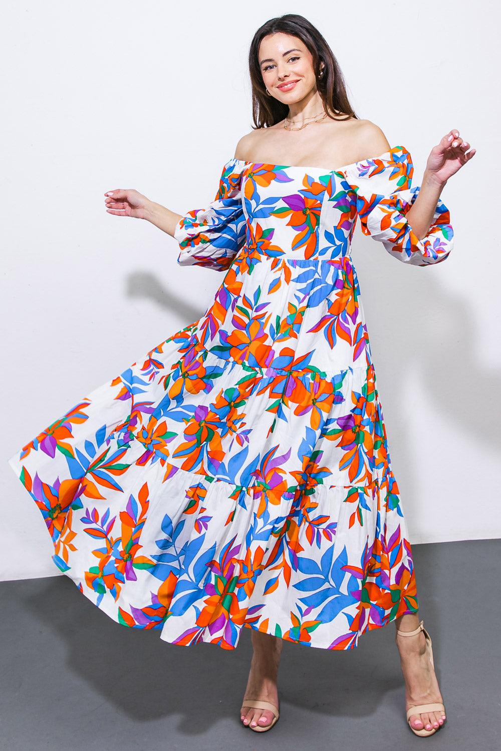 what a feeling midi dress Feeling Optimistic Woven Midi Dress