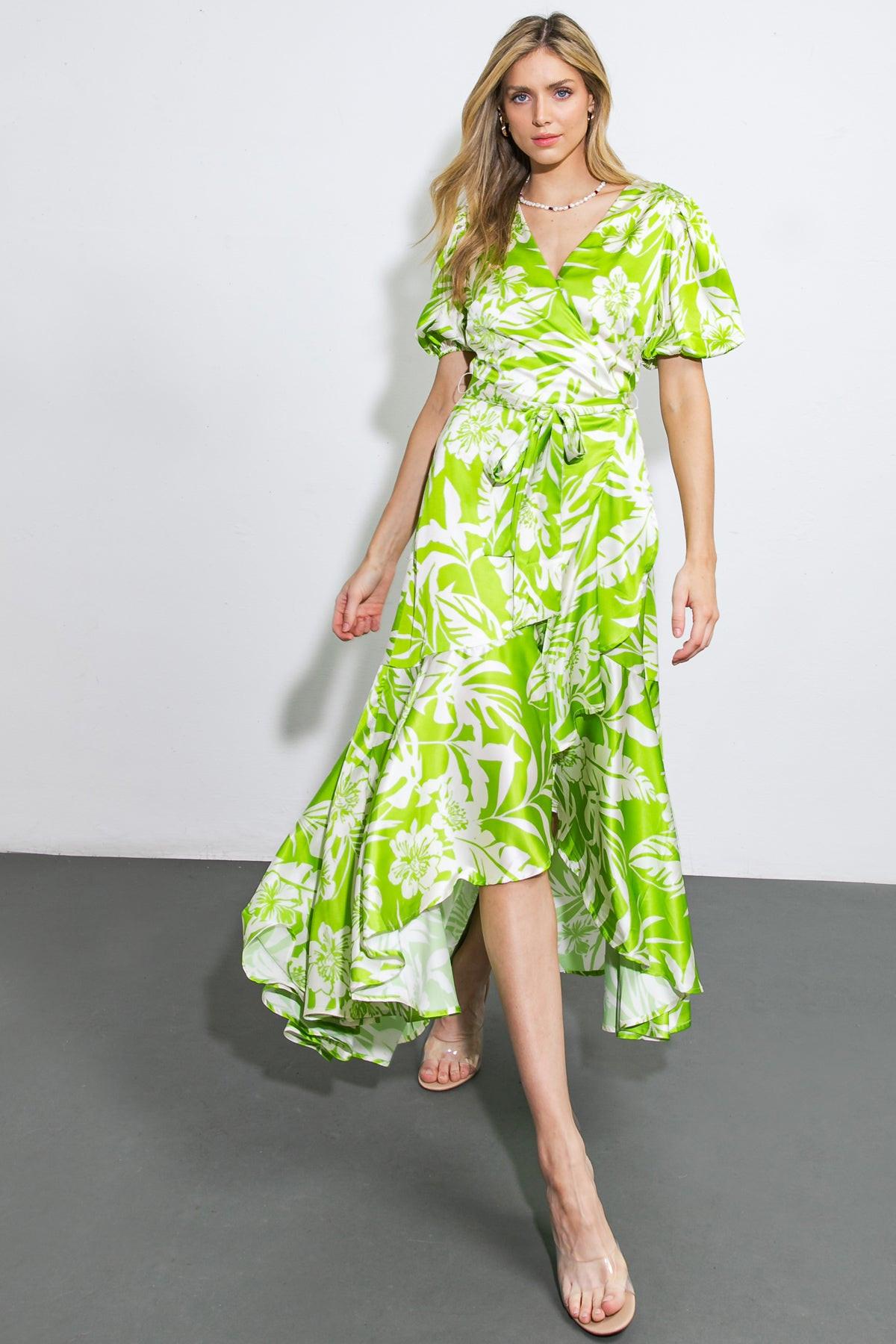 ONLY TONIGHT WOVEN MIDI DRESS.