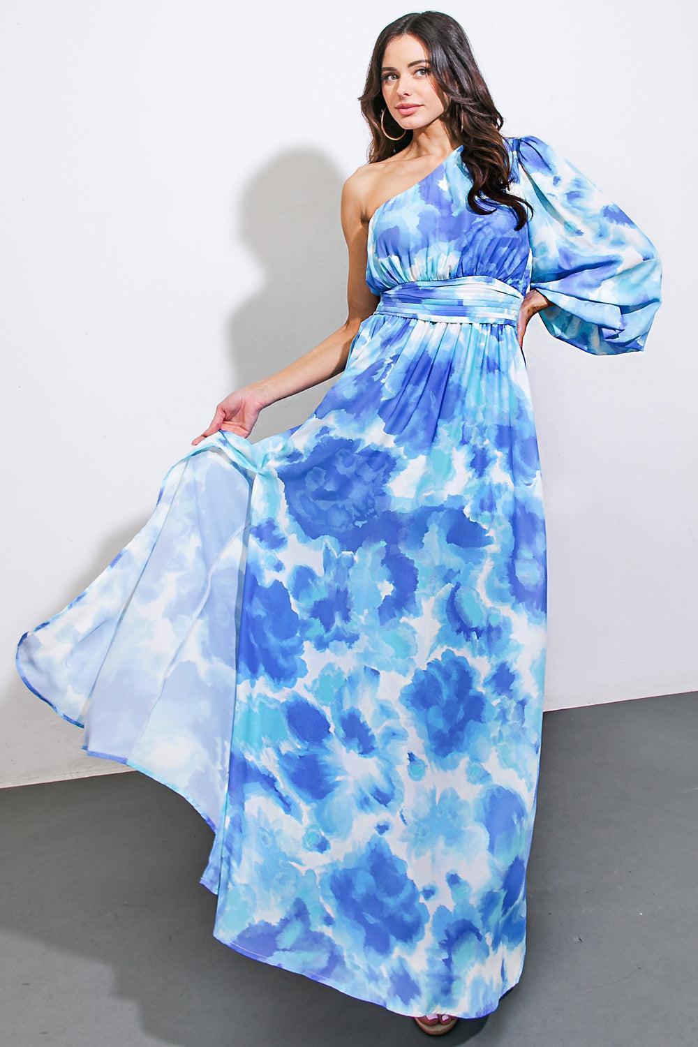 BETTER DAYS WOVEN MAXI DRESS.