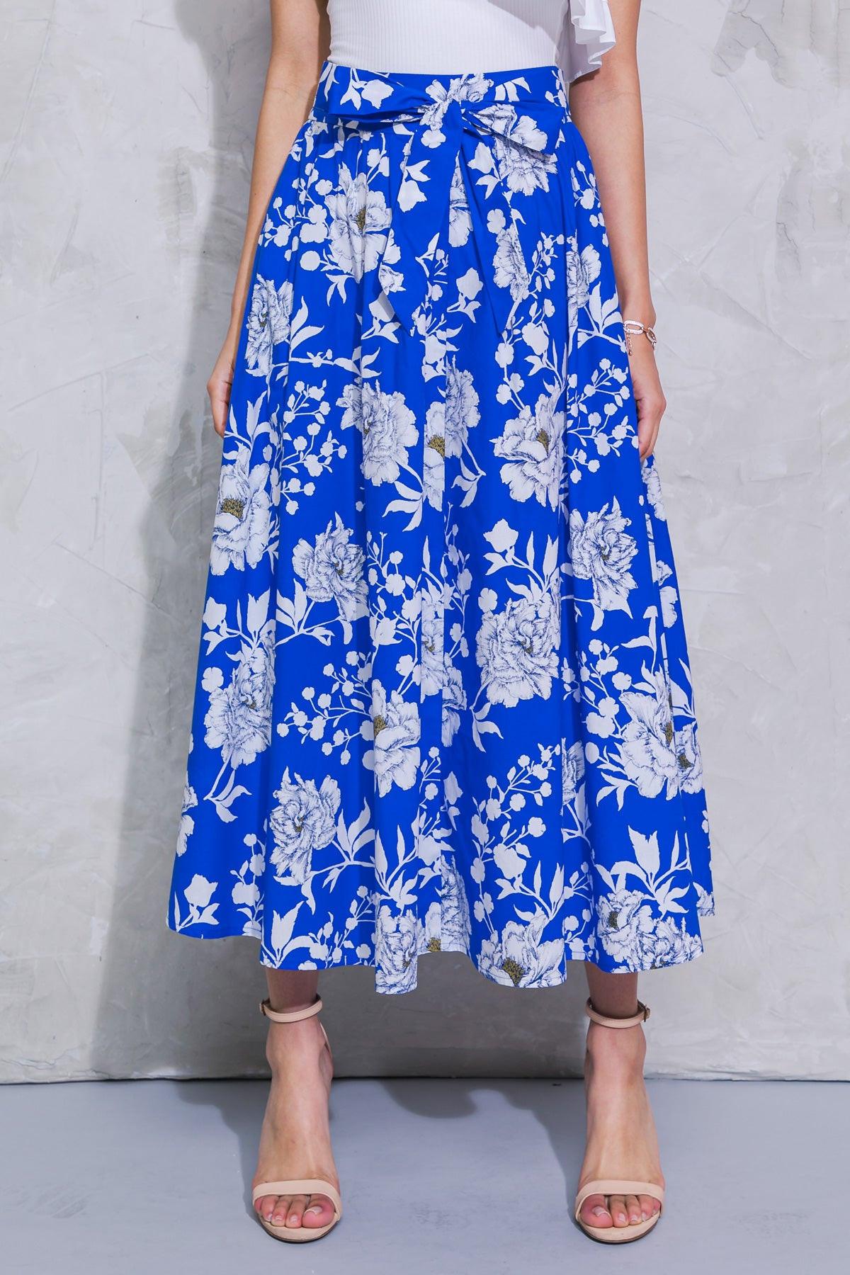 PERPECT PARADISE POPLIN SKIRT.