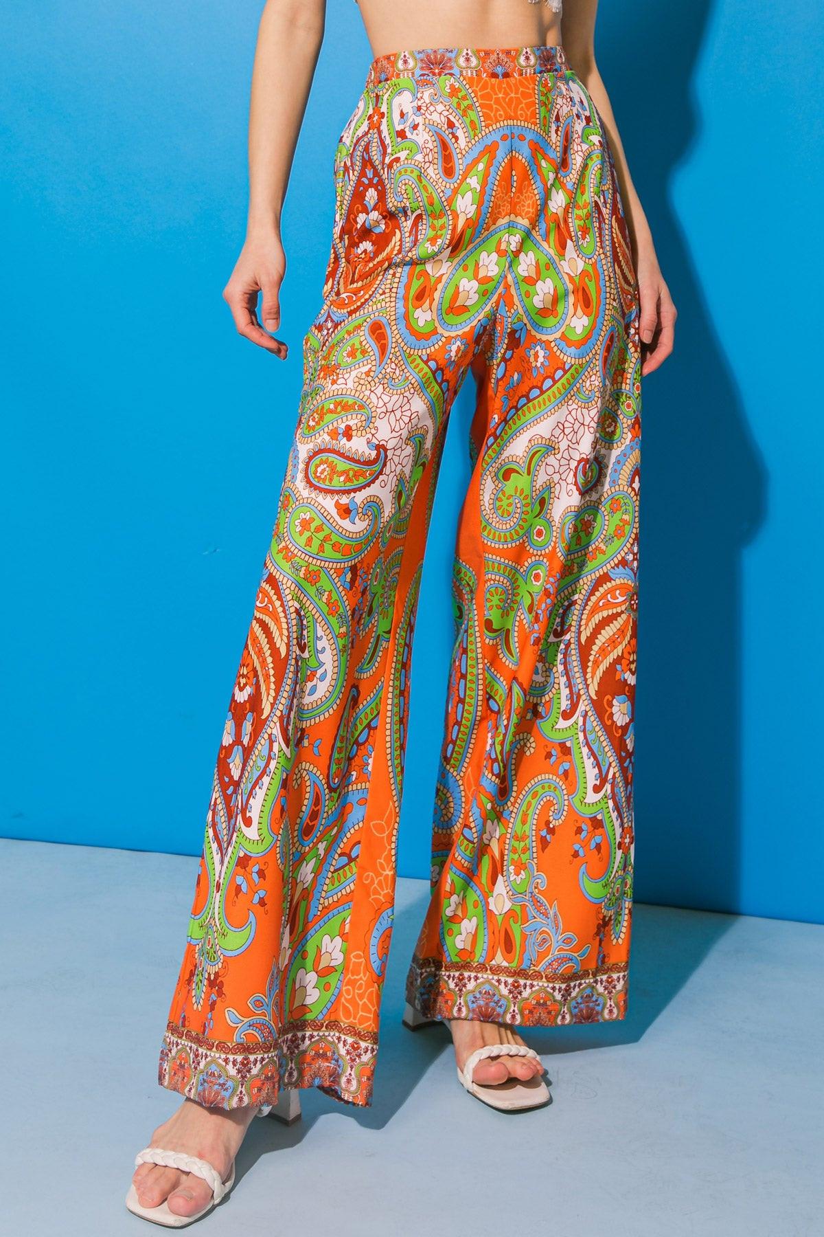 IN A GOOD PLACE WOVEN PANTS.