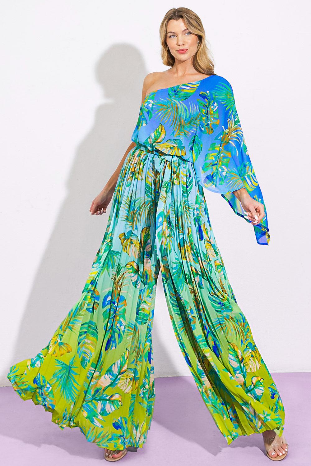 BALL OF JOY WOVEN JUMPSUIT.