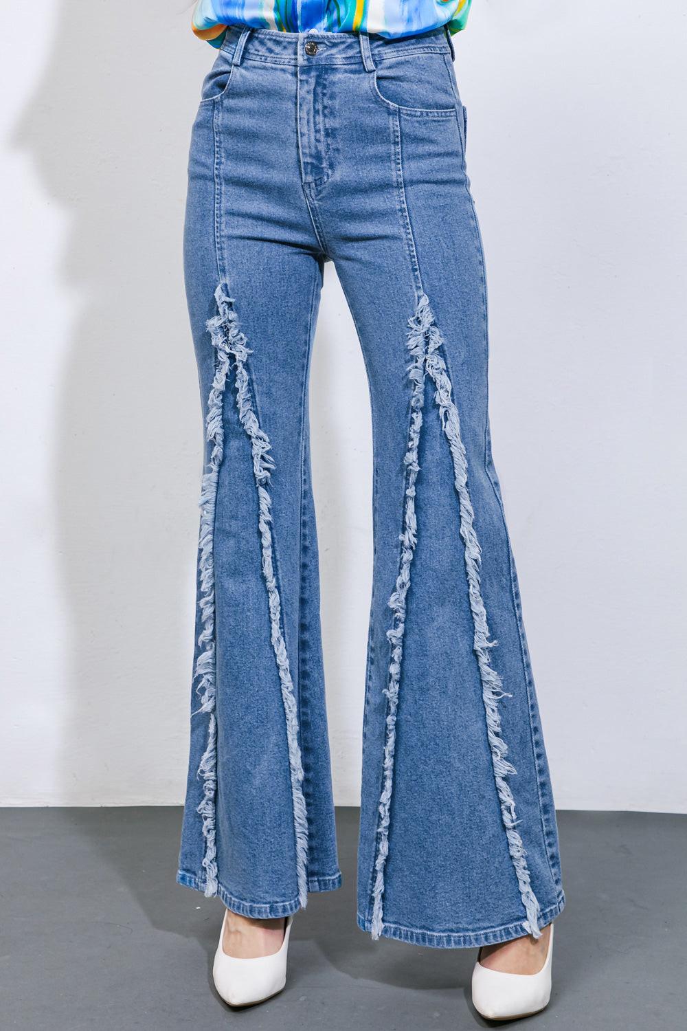 UNDER THE TUSCAN SUN DENIM PANTS.