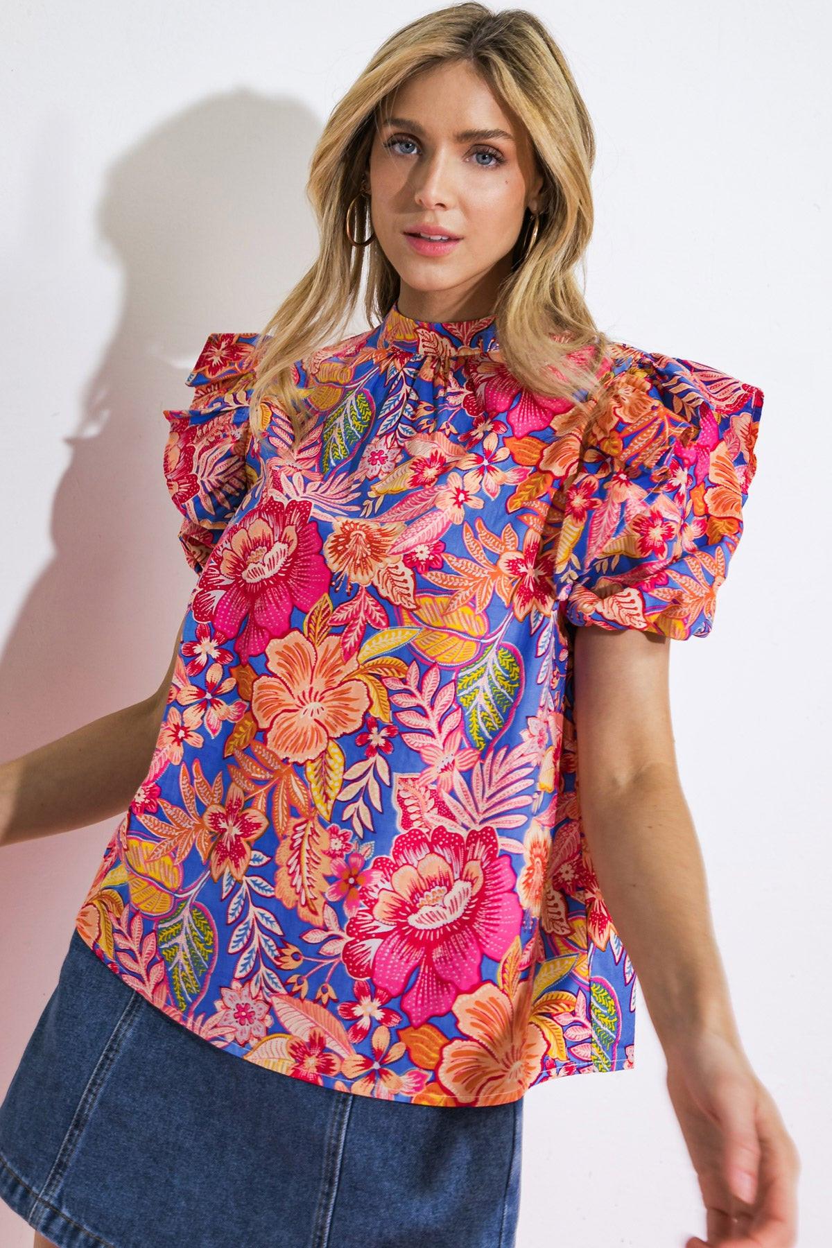 FOREVER REMEMBERING WOVEN TOP.