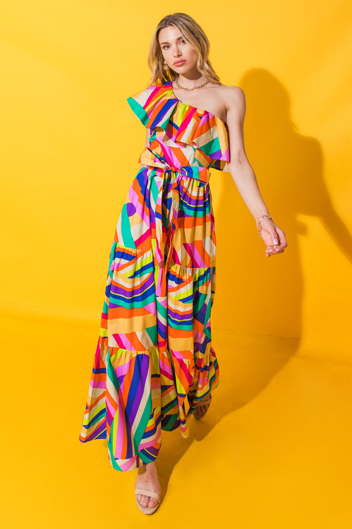 TRANCOSO WOVEN MAXI DRESS