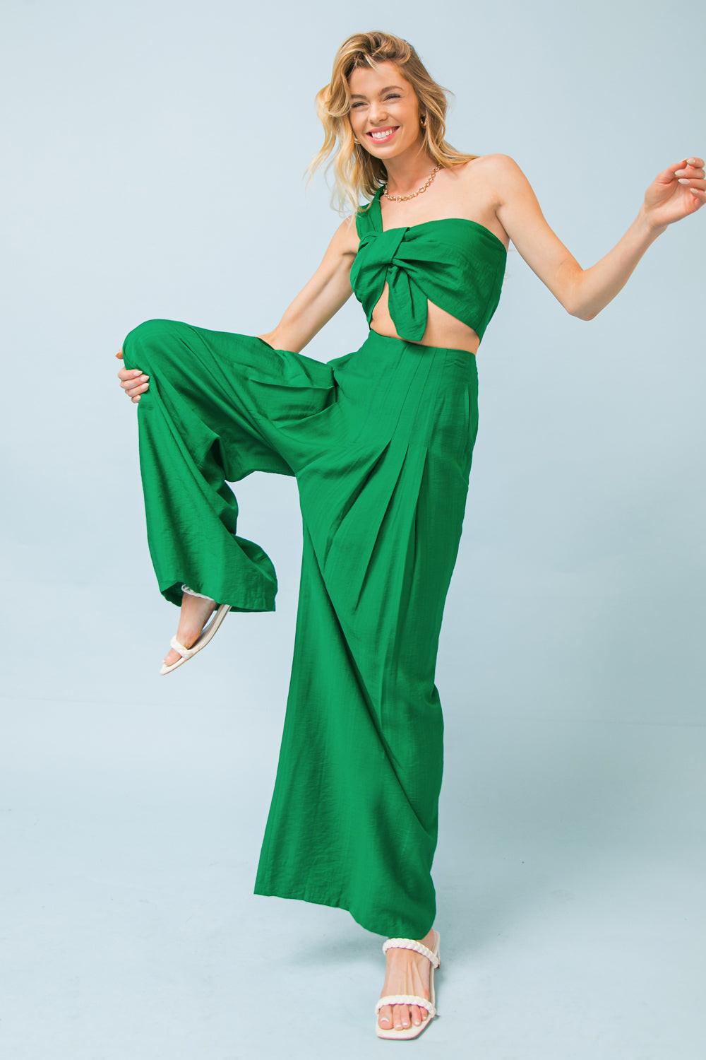 PROMISE OF LOVE TOP AND PANT SET.