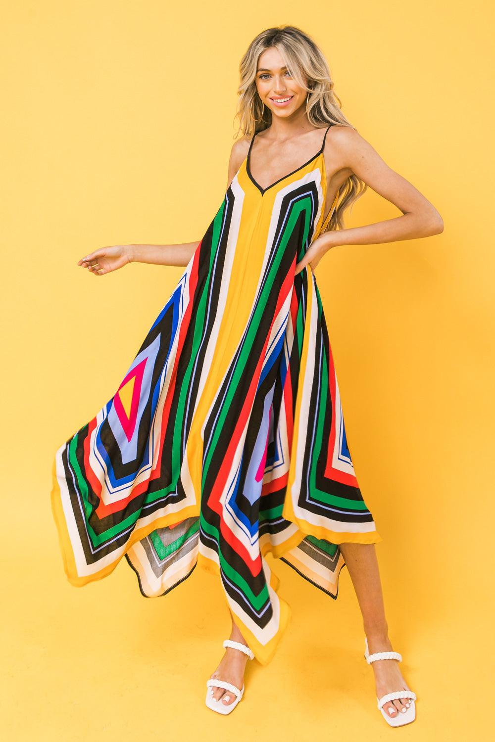 SOMEONE YOU LOVED HANKY DRESS - Flying Tomato - DRESSES - Jealous Tomato