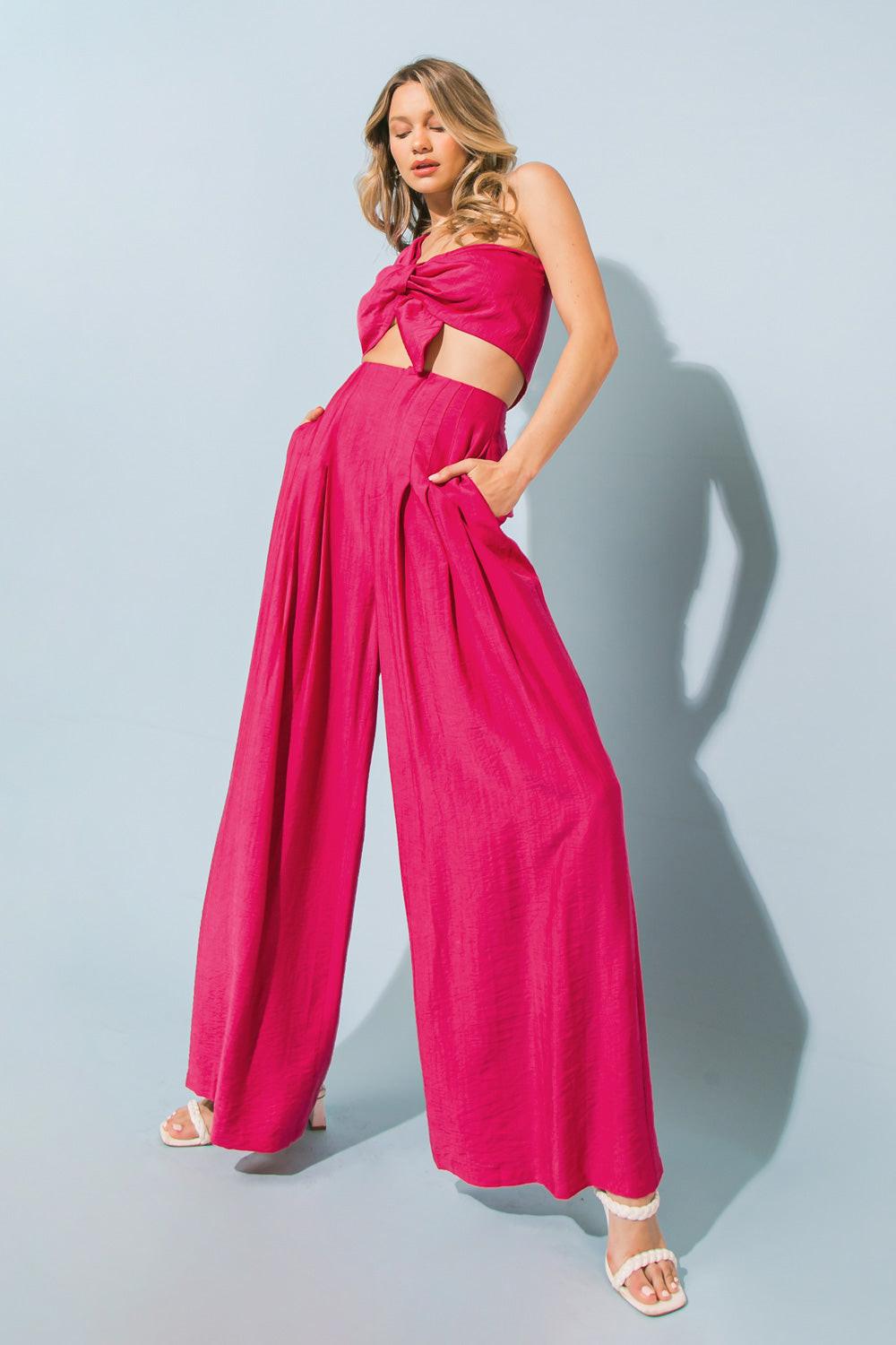 PROMISE OF LOVE TOP AND PANT SET.