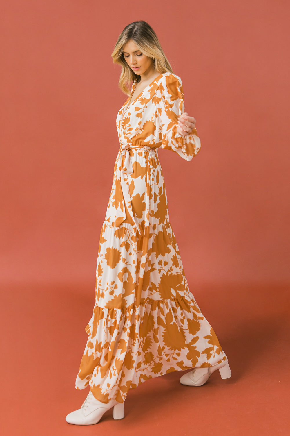 ALREADY RSVP'D WOVEN MAXI DRESS