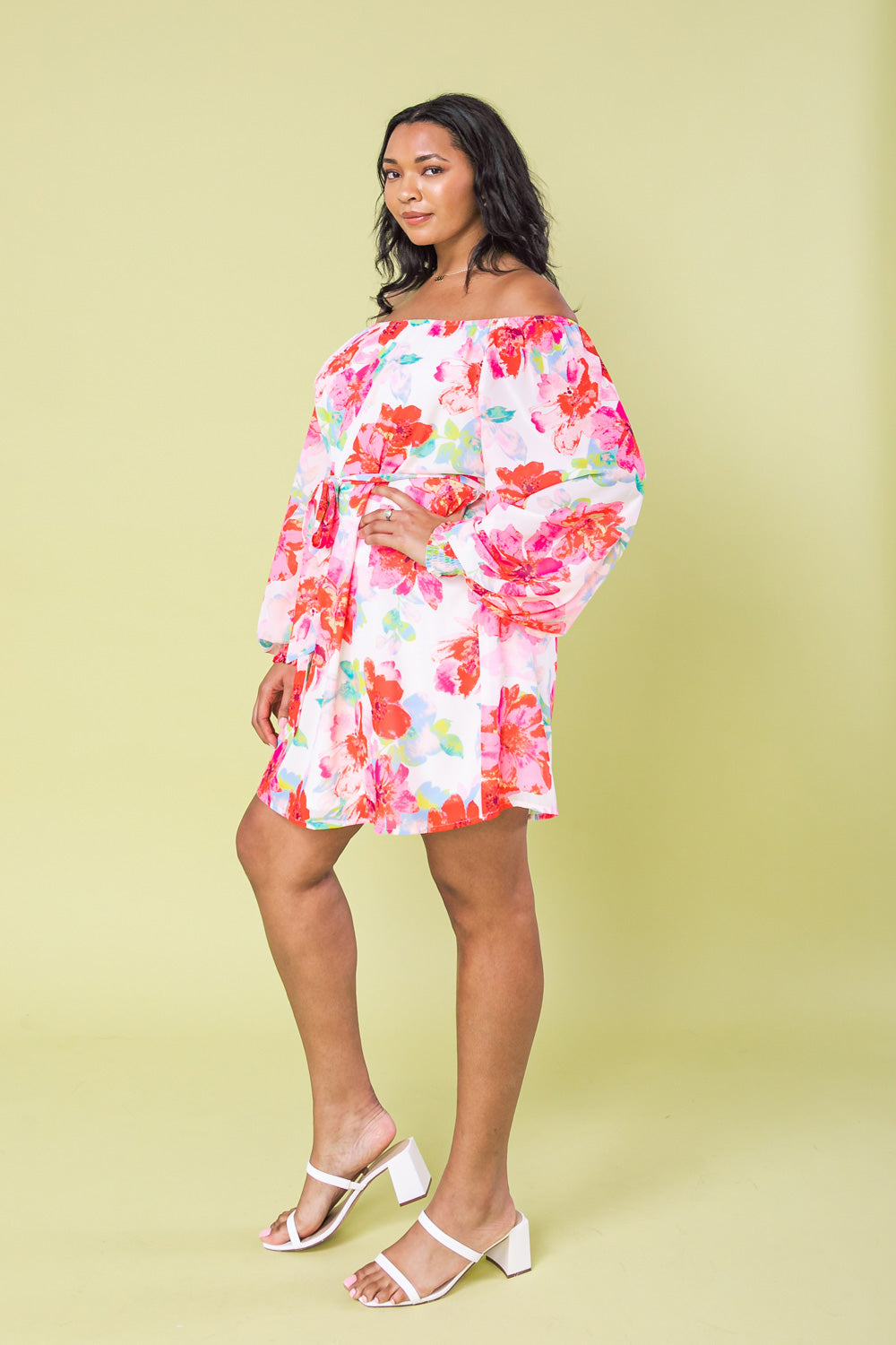 TAKE MY BREATH WOVEN MINI DRESS
