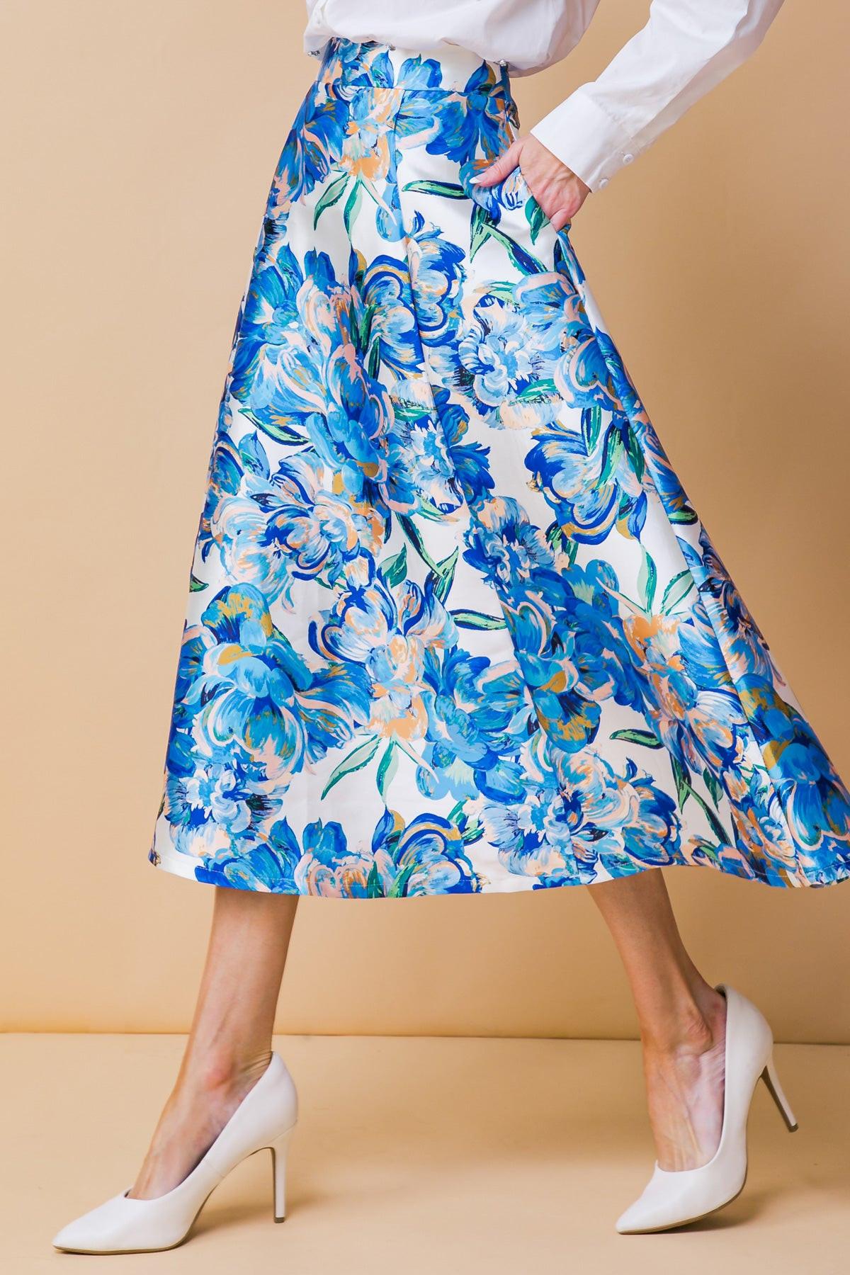 LIMITLESS RADIANCE WOVEN SKIRT.