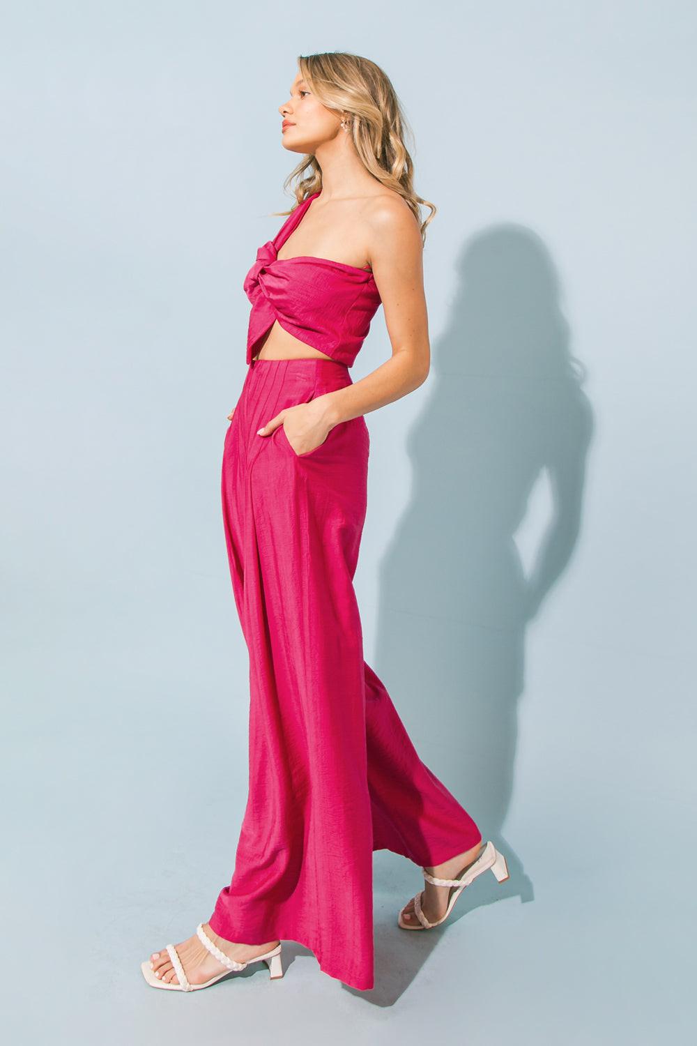 PROMISE OF LOVE TOP AND PANT SET.