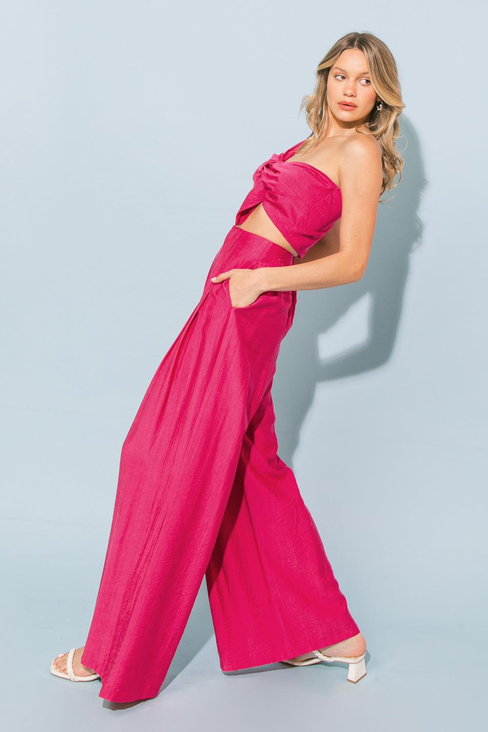 PROMISE OF LOVE TOP AND PANT SET.